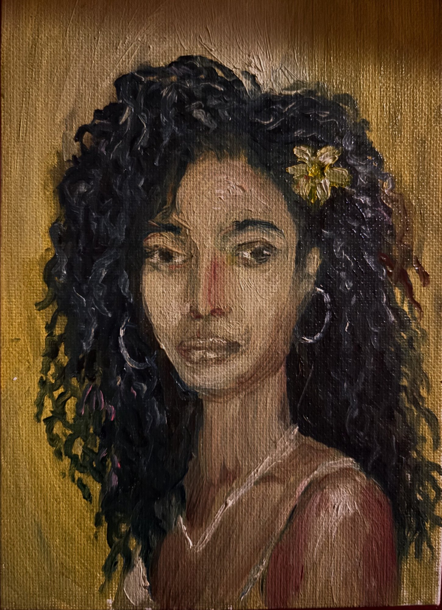 Smile — Oil portrait by Vaughn Tucker