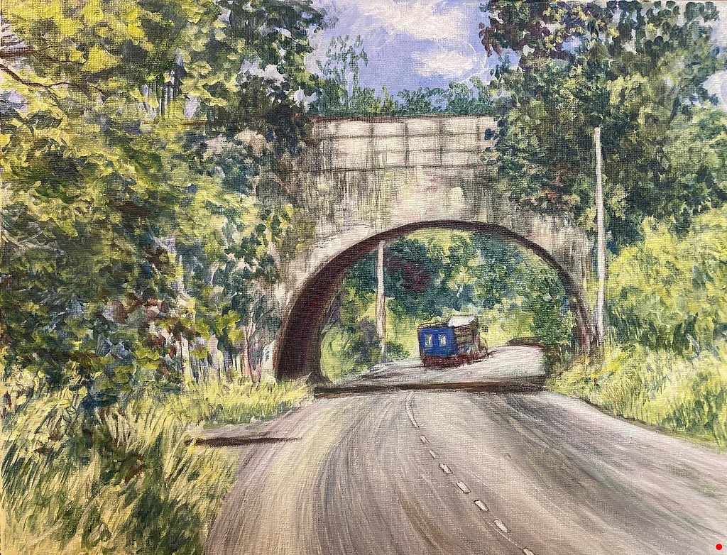 To St. Elizabeth — Acrylic by Vaughn Tucker